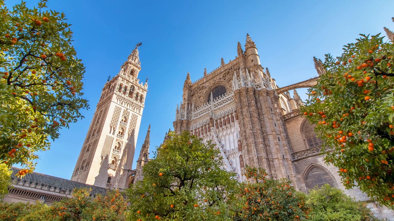 La cathédrale de Séville.